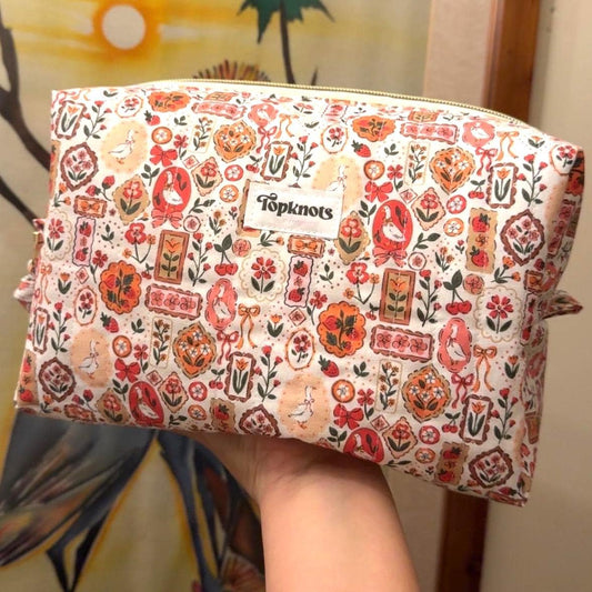 Silly goose make-up bag